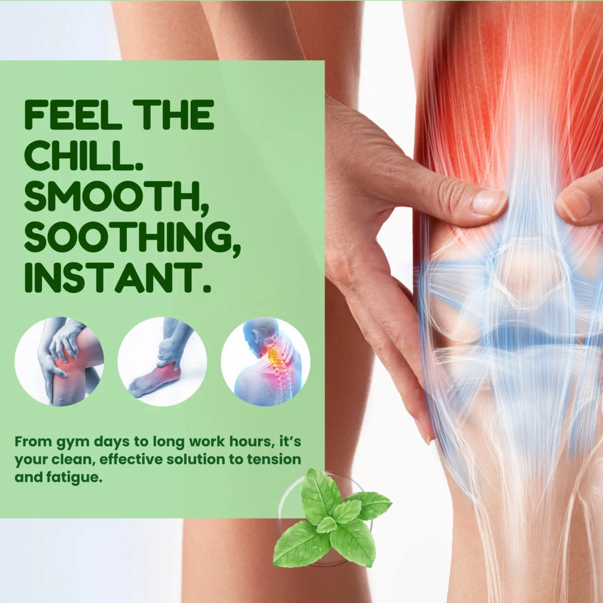 3% Menthol Pain Relief Balm Cooling Soothing Ointment for Muscle Aches,Joint Discomfort,Headaches, and Minor Pains